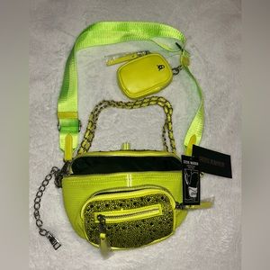 Neon Green Steve Madden Purse